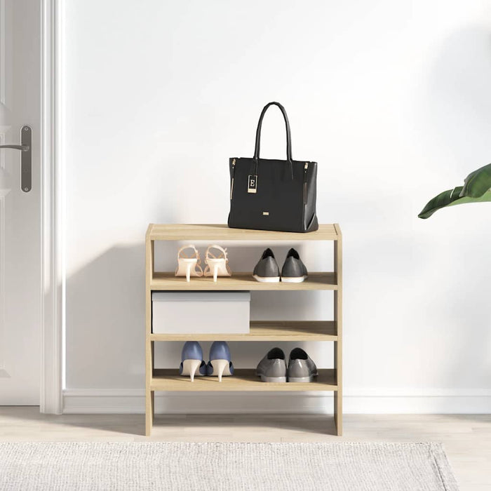 Rafturi pantofi 2 buc Stejar Sonoma stivuibile 60x30x30,5 cm - WALTI WALTI