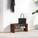 Suport pantofi stivuibil Stejar afumat 60x30x30,5 cm - WALTI WALTI