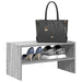 Suport pantofi stivuibil, gri Sonoma 60x30x30,5 cm - WALTI WALTI