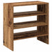 Rafturi pentru pantofi 2 buc Lemn vechi stivuibil 60x30x30,5 cm - WALTI WALTI