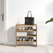 Rafturi pantofi 2 buc Stejar Artisan stivuibil 60x30x30,5 cm - WALTI WALTI