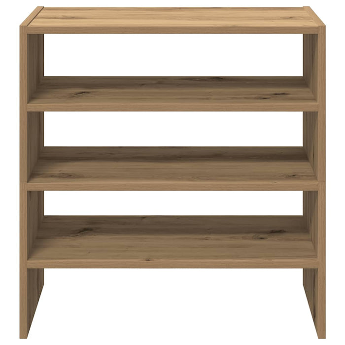 Rafturi pantofi 2 buc Stejar Artisan stivuibil 60x30x30,5 cm - WALTI WALTI