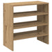 Rafturi pantofi 2 buc Stejar Artisan stivuibil 60x30x30,5 cm - WALTI WALTI