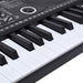 Tastatură electrică pian 61taste cu suport muzical pentru copii - WALTI WALTI