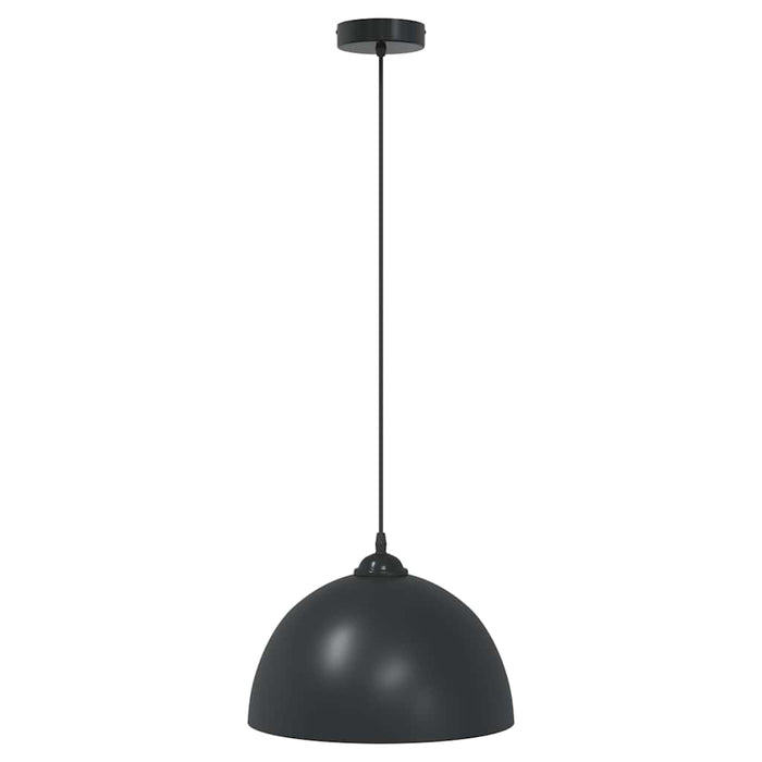 Lămpi de suspendare 2 buc E27 Negru Ø 30 cm Metal - WALTI WALTI