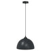 Lămpi de suspendare 2 buc E27 Negru Ø 30 cm Metal - WALTI WALTI