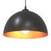 Lămpi de suspendare 2 buc E27 Negru Ø 30 cm Metal - WALTI WALTI