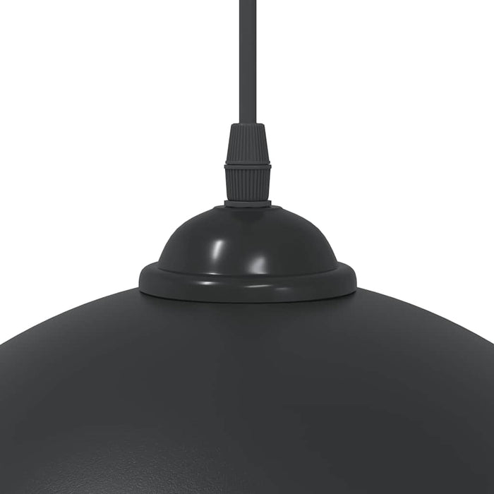 Lămpi de suspendare 2 buc E27 Negru Ø 30 cm Metal - WALTI WALTI
