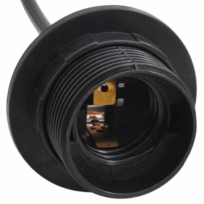 Lampă suspendată cu 6 suporturi E27 metal negru - WALTI WALTI