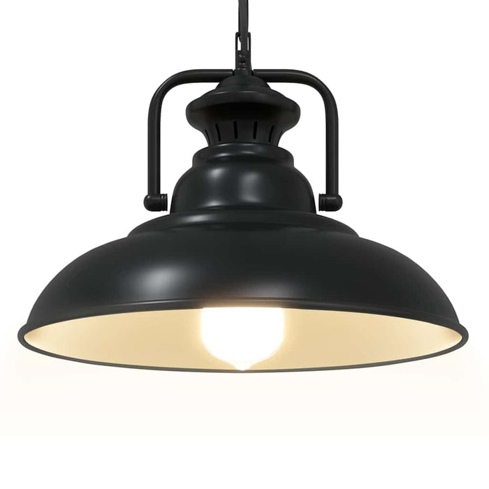 Lampă suspendată E27 Negru Ø 31 cm Fier - WALTI WALTI