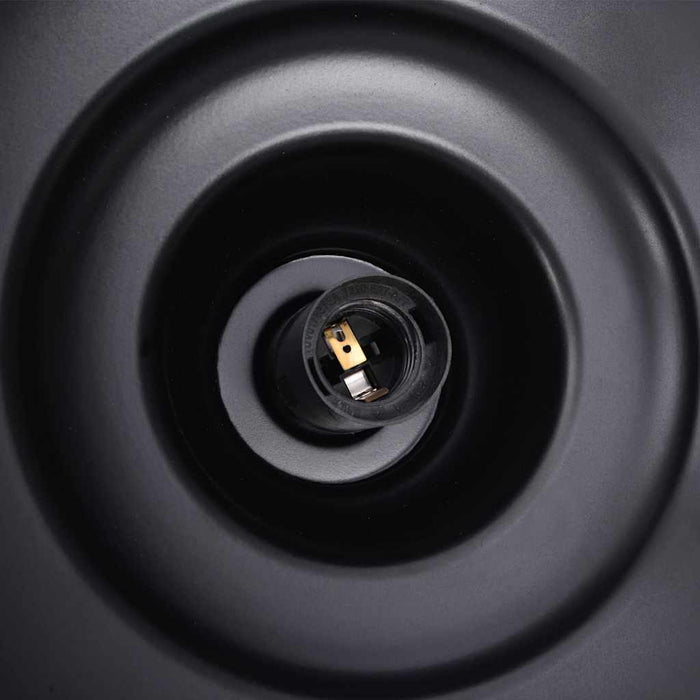 Lampă suspendată E27 Negru Ø 31 cm Fier - WALTI WALTI