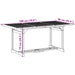 Set mobilier de grădină 9 piese 180x90x75 cm, lemn masiv acacia - WALTI WALTI