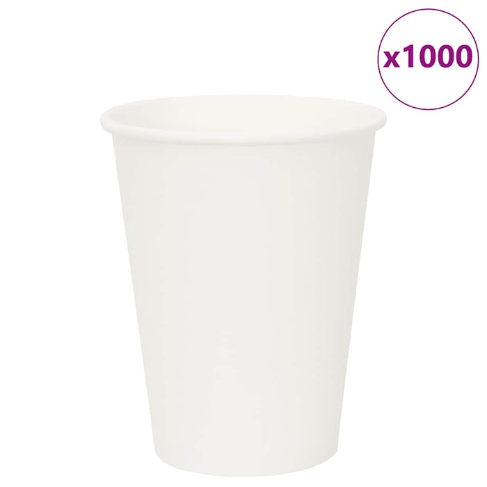 Cești de cafea din hârtie 1000 buc 12 oz 300 ml alb - WALTI WALTI