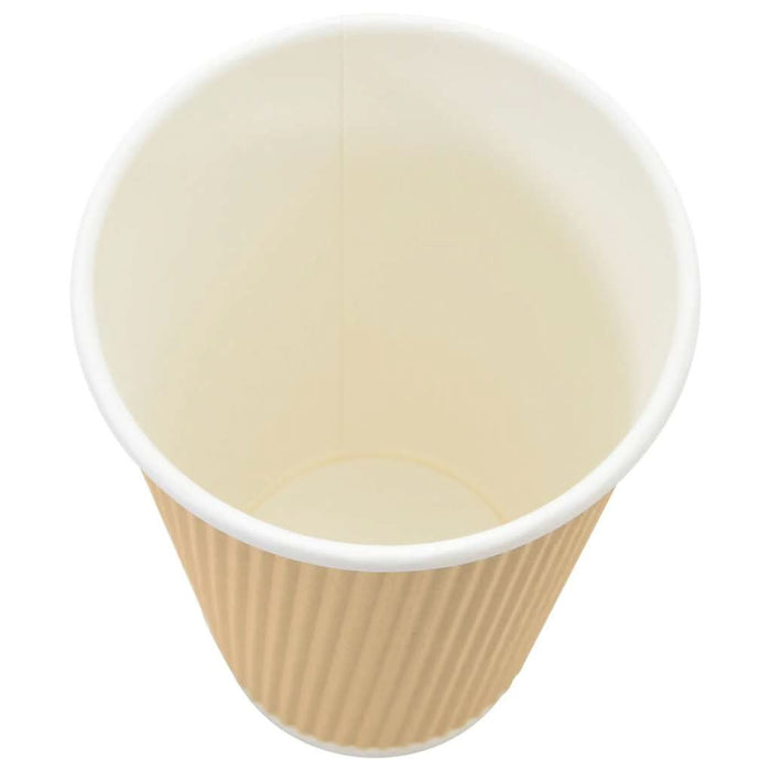 Cești de cafea din hârtie 500 buc 16 oz 400 ml roșu și negru - WALTI WALTI