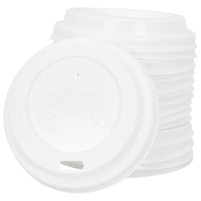 Capace pentru ceașcă cafea hârtie 4oz 1000 buc plastic alb - WALTI WALTI