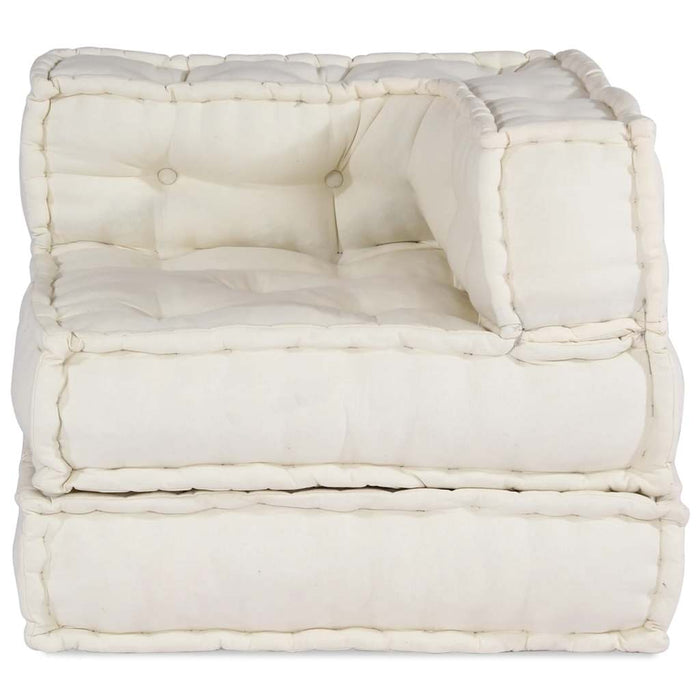 Unitatea de sofa modulară crem 70x70x54 țesătură - WALTI WALTI