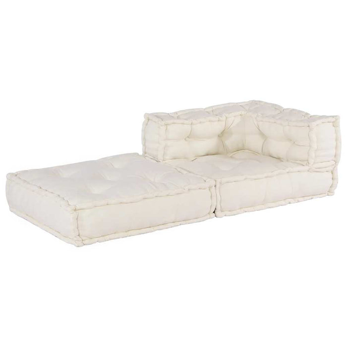 Unitatea de sofa modulară crem 70x70x54 țesătură - WALTI WALTI