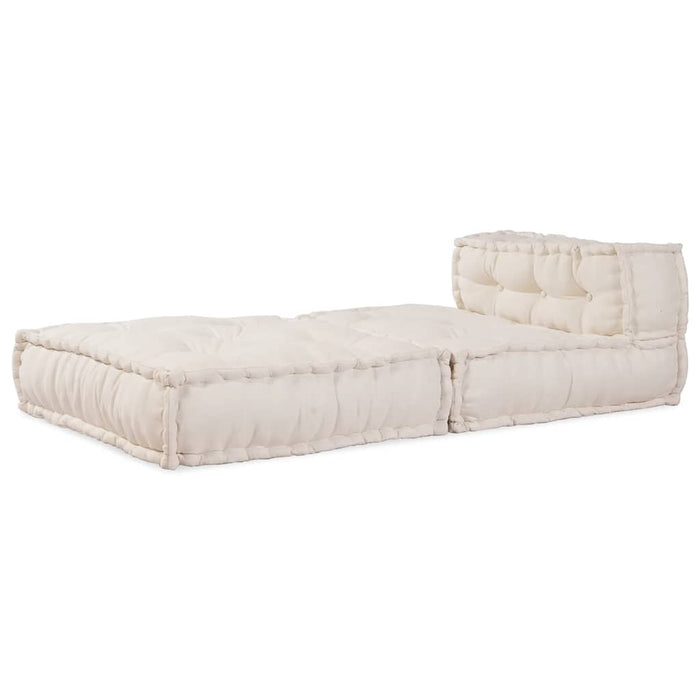 Unitatea de sofa modulară crem 70x70x54 țesătură - WALTI WALTI