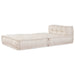 Unitatea de sofa modulară crem 70x70x54 țesătură - WALTI WALTI
