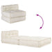 Unitatea de sofa modulară crem 70x70x54 țesătură - WALTI WALTI