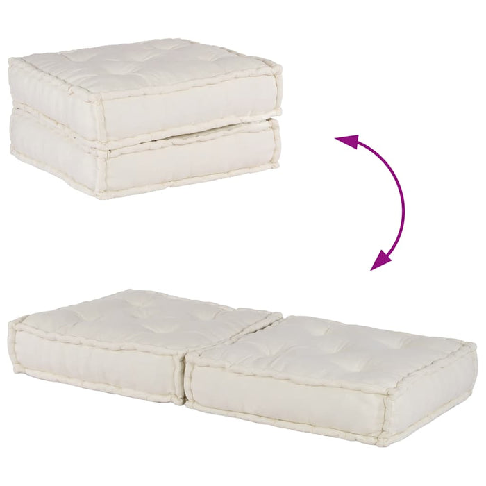 Unitatea de sofa modulară crem 70x70x36 țesătură - WALTI WALTI