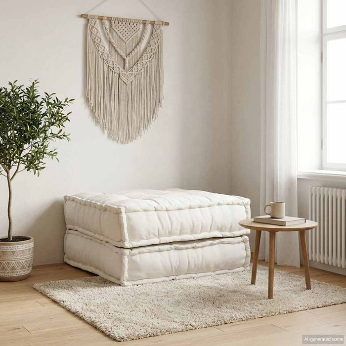 Unitatea de sofa modulară crem 70x70x36 țesătură - WALTI WALTI