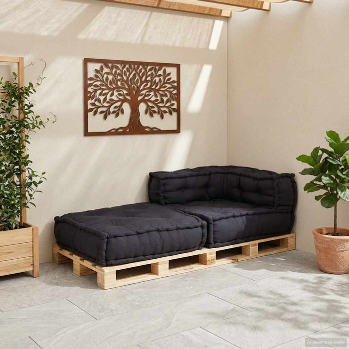 Unitatea de sofa modulară Antracit 70x70x54 Material - WALTI WALTI