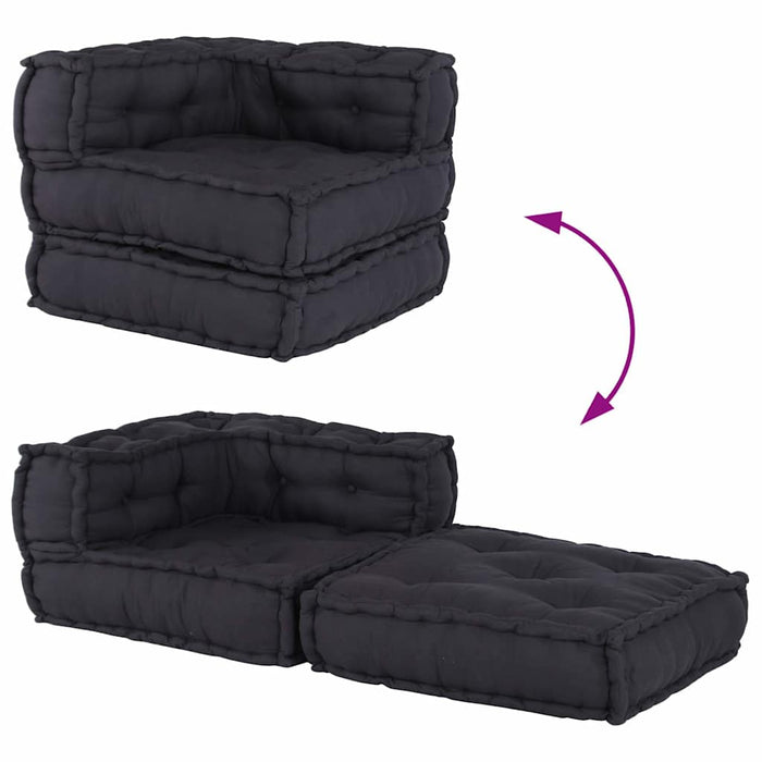 Unitatea de sofa modulară Antracit 70x70x54 Material - WALTI WALTI