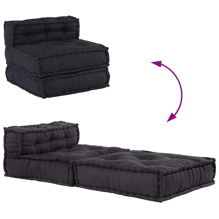 Unitatea de sofa modulară Antracit 70x70x54 Material - WALTI WALTI