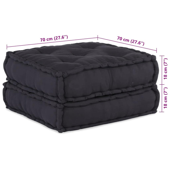 Unitatea de sofa modulară Antracit 70x70x36 Material - WALTI WALTI