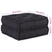 Unitatea de sofa modulară Antracit 70x70x36 Material - WALTI WALTI