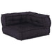 Canapea modulară cu 2 locuri Antracit 140x70x36 Material - WALTI WALTI