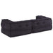 Canapea modulară cu 2 locuri Antracit 140x70x36 Material - WALTI WALTI