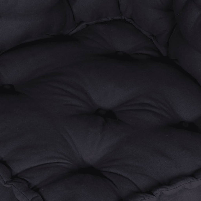 Canapea modulară cu 2 locuri Antracit 140x70x36 Material - WALTI WALTI