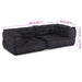 Canapea modulară cu 2 locuri Antracit 140x70x36 Material - WALTI WALTI