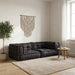 Canapea modulară cu 2 locuri Antracit 140x70x36 Material - WALTI WALTI