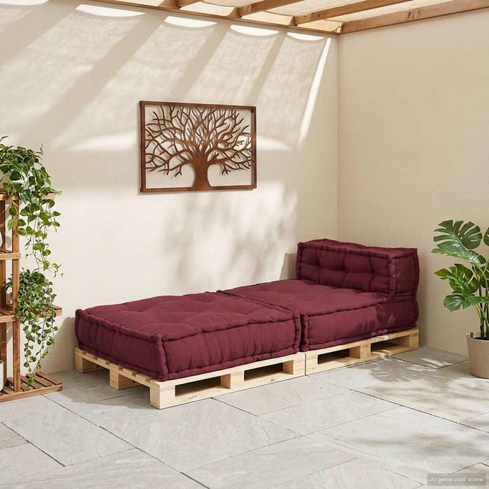Unitatea de sofa modulară maro 70x70x54 material WALTI