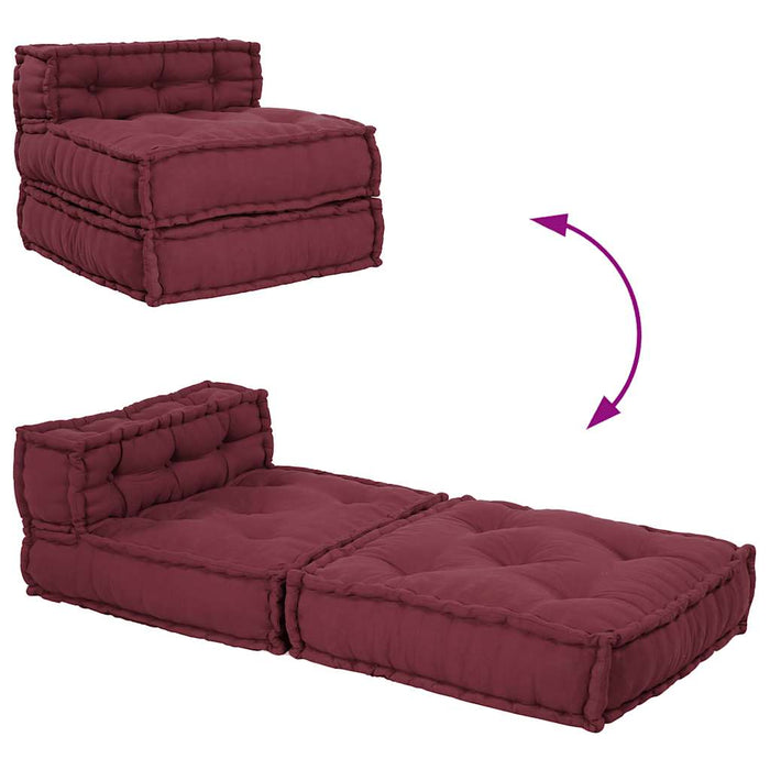 Unitatea de sofa modulară maro 70x70x54 material WALTI