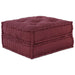 Unitatea de sofa modulară Maroon 70x70x36 țesătură - WALTI WALTI