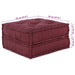 Unitatea de sofa modulară Maroon 70x70x36 țesătură - WALTI WALTI