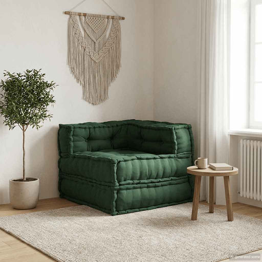 Unitatea de sofa modulară verde 70x70x54 țesătură - WALTI WALTI