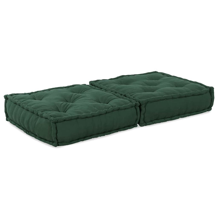 Unitatea de sofa modulară verde 70x70x36 țesătură WALTI