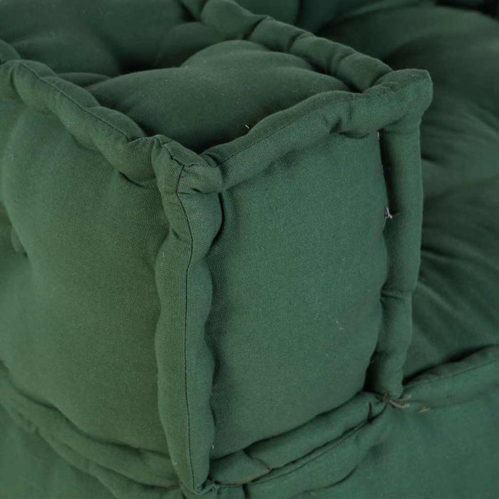 Canapea modulară cu 2 locuri verde 140x70x36 țesătură WALTI