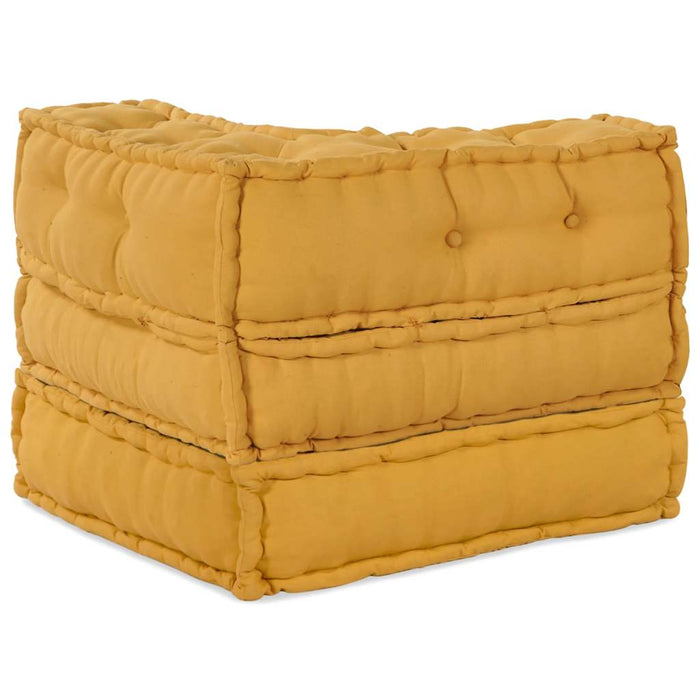 Unitatea de sofa modulară galben 70x70x54 țesătură WALTI