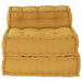 Unitatea de sofa modulară galben 70x70x54 țesătură - WALTI WALTI