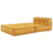 Unitatea de sofa modulară galben 70x70x54 țesătură - WALTI WALTI