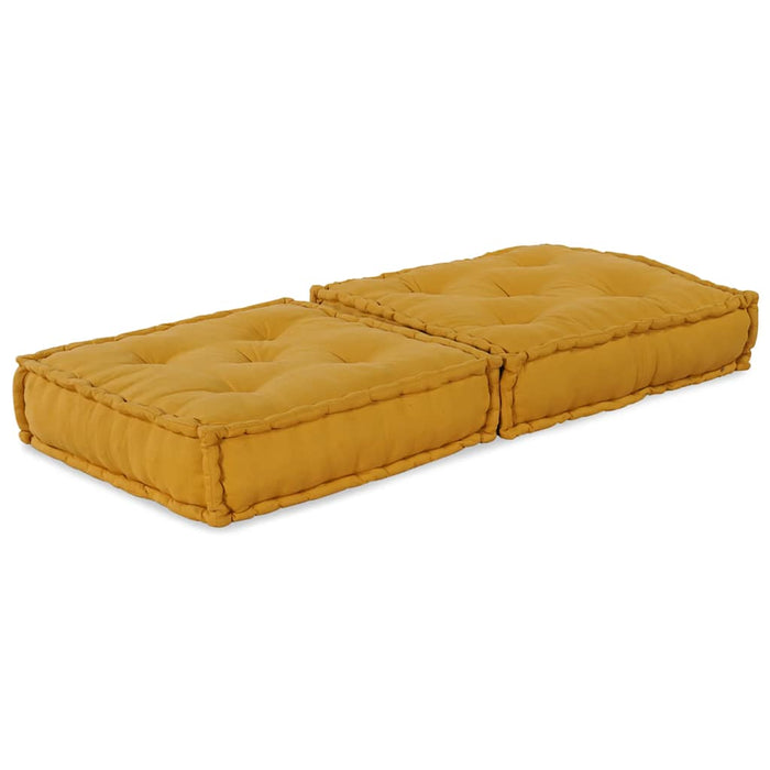 Unitatea de sofa modulară galben 70x70x36 țesătură - WALTI WALTI