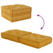 Unitatea de sofa modulară galben 70x70x36 țesătură - WALTI WALTI