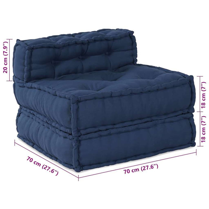 Canapea modulară Indigo 70 x 70 x 56 cm țesătură - WALTI WALTI