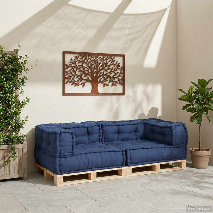 Unitate de canapea modulară 3 pcs Indigo 140 x 70 x 36 cm WALTI